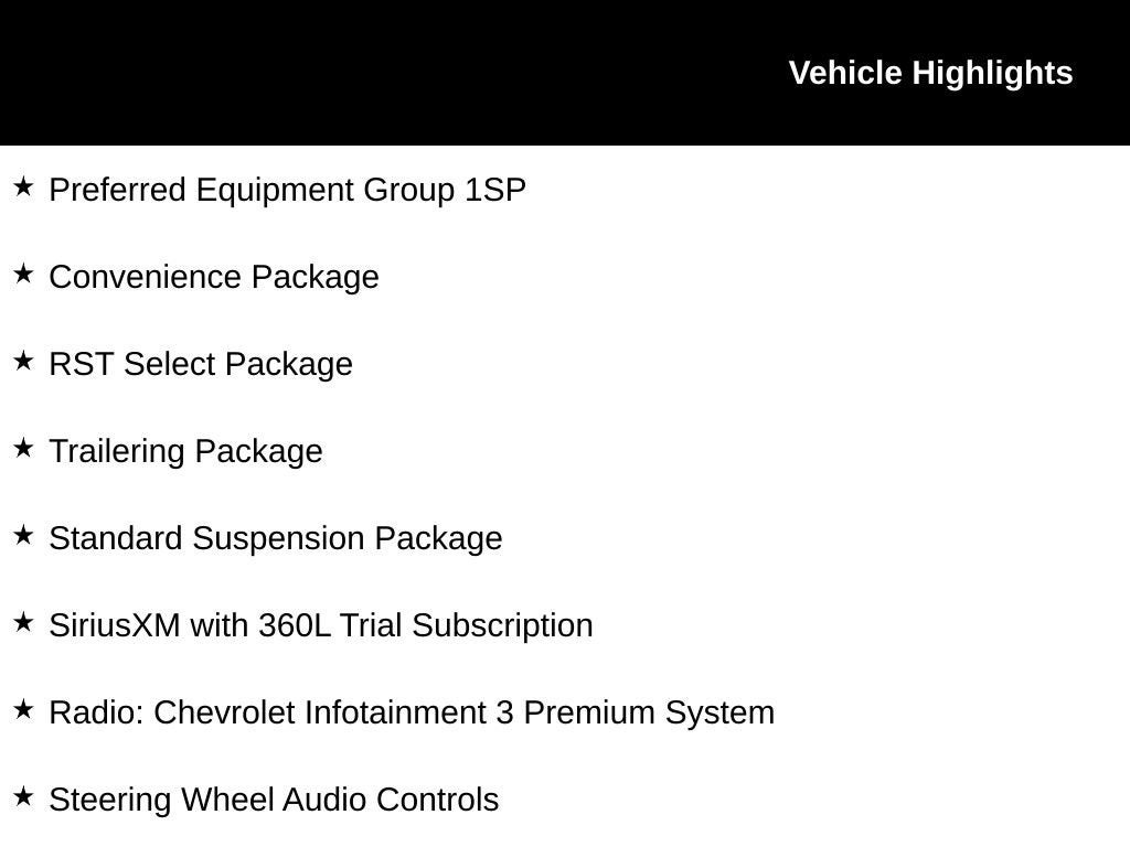 2026 Chevrolet Silverado 1500 RST