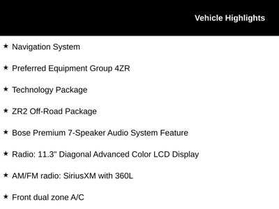 2026 Chevrolet Colorado ZR2