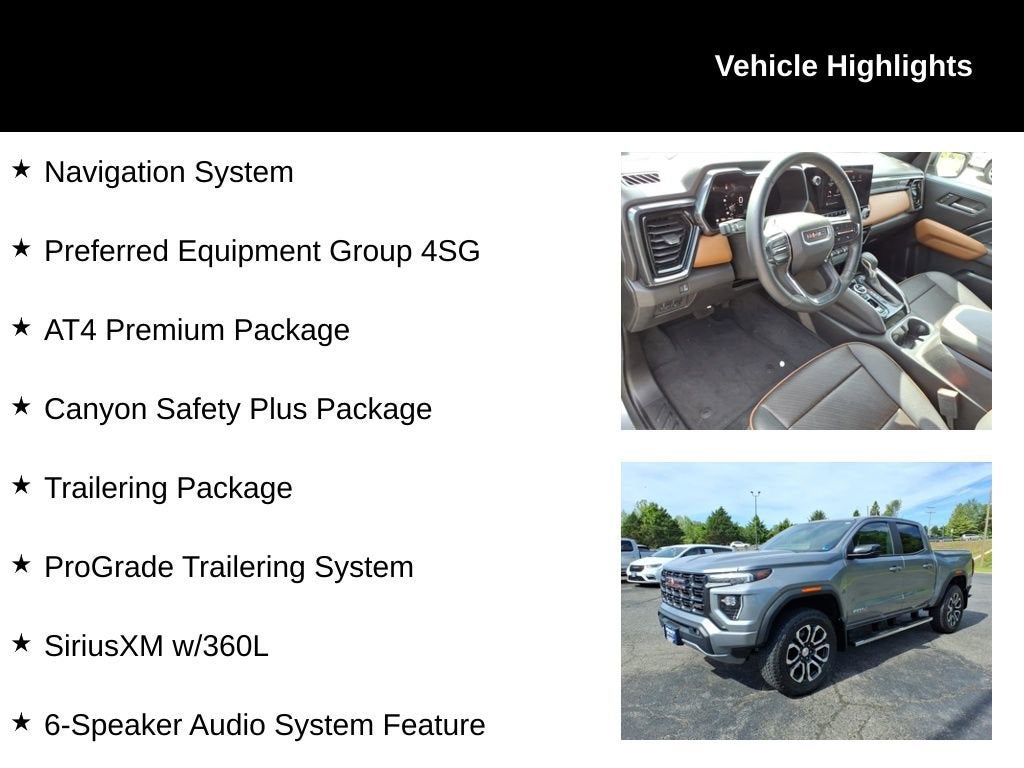 2023 GMC Canyon AT4