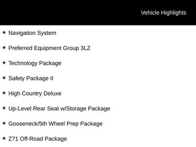 2023 Chevrolet Silverado 3500 HD High Country