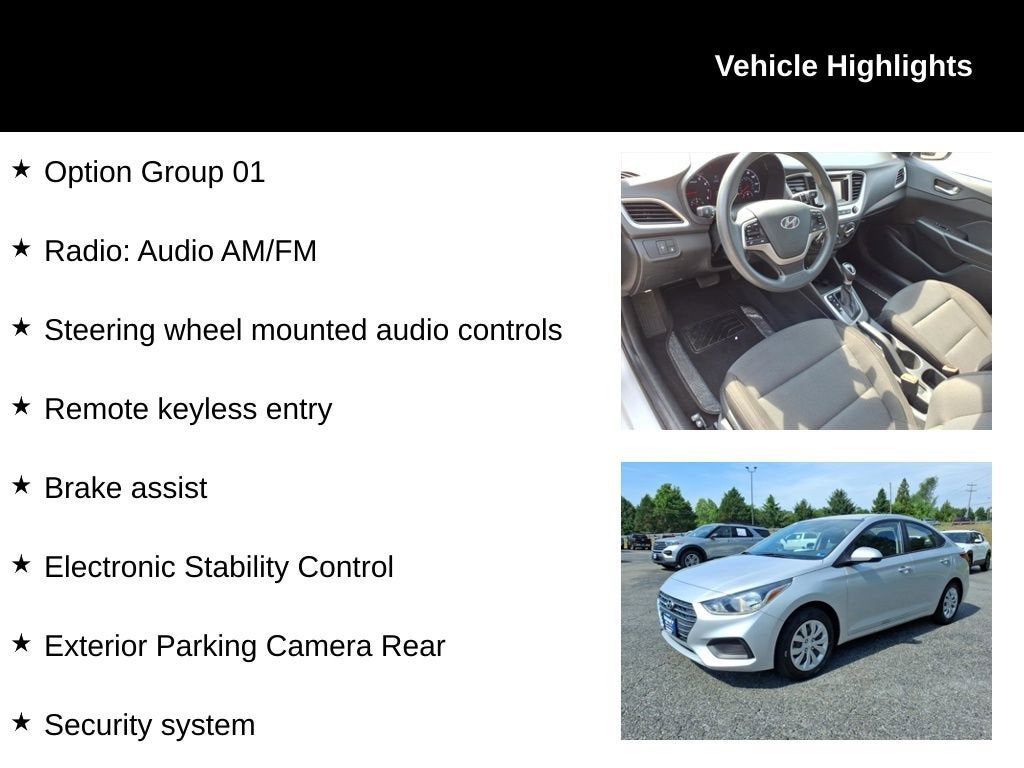 2021 Hyundai Accent SE